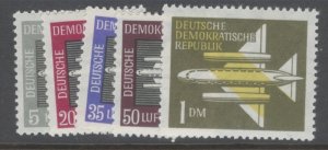 Germany/DDR Scott C1-5 mint