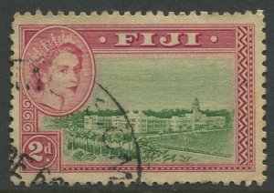 STAMP STATION PERTH Fiji #150 QEII Definitive Issue Used 1954 CV$0.50