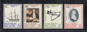 Solomon Islands Scott #381-384 MNH