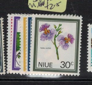 Niue SG 16-50 Flower MNH (10ewt)