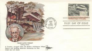 1982 Architecture Wright Falling Water (2019) Gill Craft