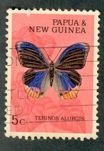 Papua New Guinea #212 used single