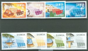 Samoa (Western Samoa) #948-951/963-966  Single (Complete Set)