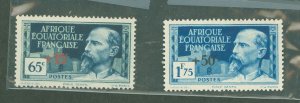 French Equatorial Africa #B2/B3 Unused Single (Complete Set)