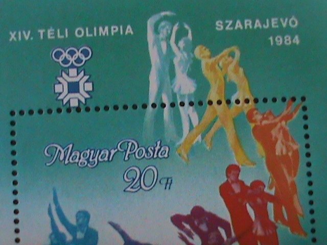 ​HUNGARY-1983-SC# 2824-14TH WINTER OLYMPIC GAMES-SARAJEVO'83 MNH S/S-VF