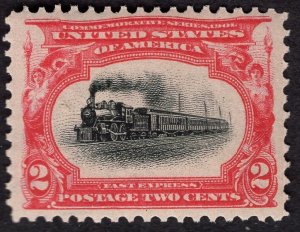 US #295 Very Fine, w/Original Gum. Never Hinged.