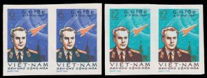 Viet Nam, Democratic Republic Scott 174-175 Imperf. Pair (1961)Mint NH NGAI VF C