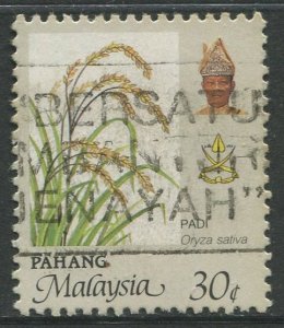 STAMP STATION PERTH Pahang #118 Sultan Haji Ahmad Shah Used 1986