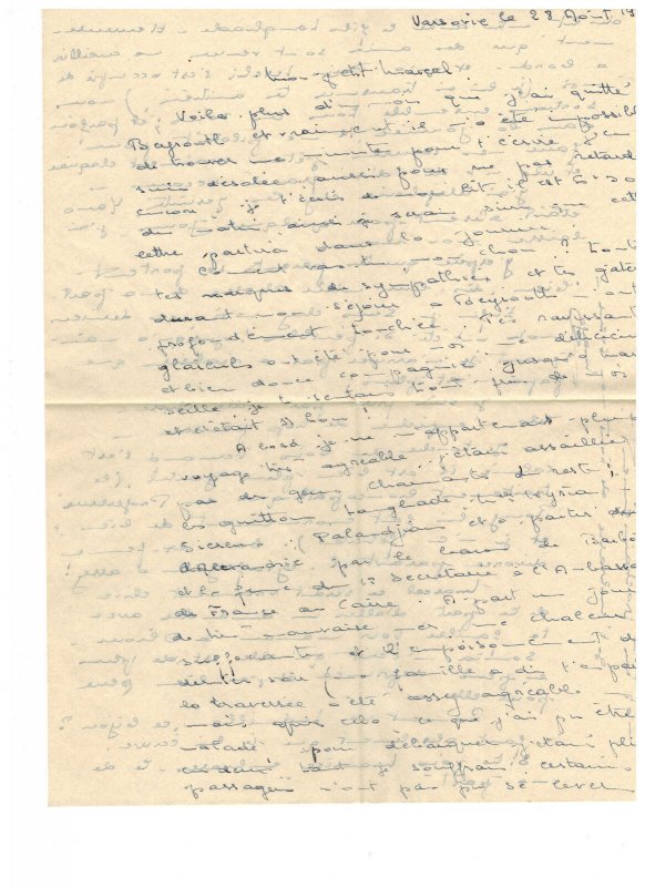 1950 French COunsel warsaw Poland Cover to Beirut Lebanon with letter