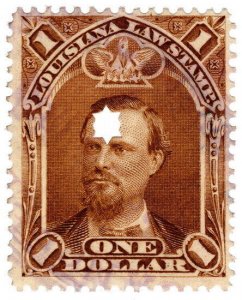 (I.B) US Revenue : Law Stamp $1 (Louisiana)