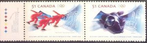 CANADA 2006 WINTER OLYMPICS PAIR SG2382/3 MNH