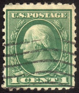 1921, US 1c, Washington, Used, Sc 543