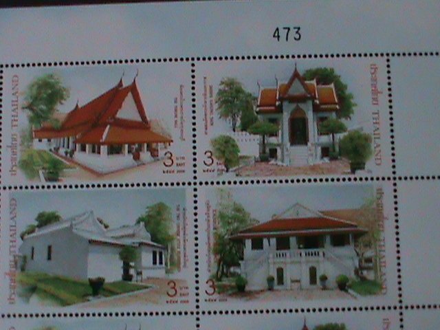 ​THAILAND-2006-SC# 2227- THON BURI PALACE -MNH SHEET -VF MNH FULL SHEET