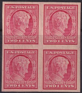 #368 Mint NH, XF, Block of 4 (CV $110+) (CV $29 - ID30212) - Joseph Luft