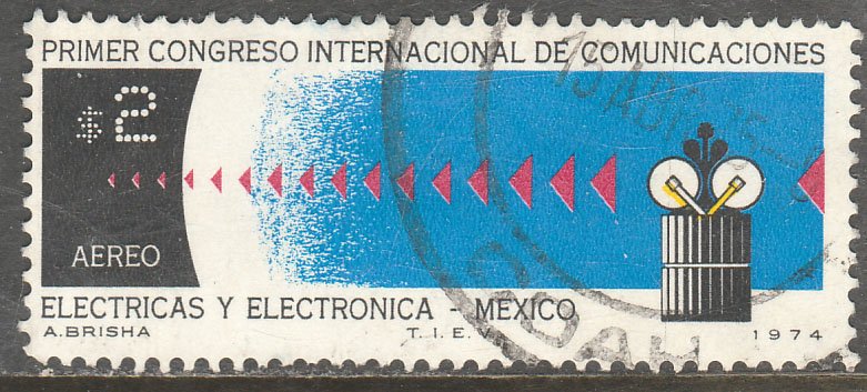 MEXICO C432 Cong of Electric & Electronic Communic Used. VF.  (447)