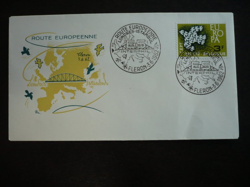 Postal History - Belgium - Scott# 572