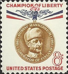 # 1166 MINT NEVER HINGED BARON GUSTAF MANNERHEIM