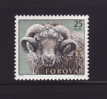 Faroe Islands 42 Set MHR Animals, Ram (B)