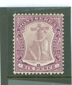 Montserrat #36 Unused Single