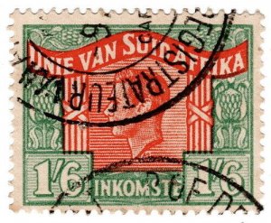 (I.B) South Africa Revenue : Duty Stamp 1/6d (Afrikaans)