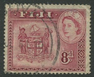 STAMP STATION PERTH Fiji #155 QEII Definitive Issue Used 1954 CV$1.60