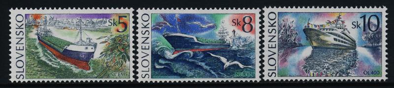 Slovakia 201-3 MNH Ships