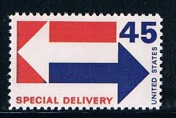 USA E22: 45c Arrows, single, MNH, F-VF