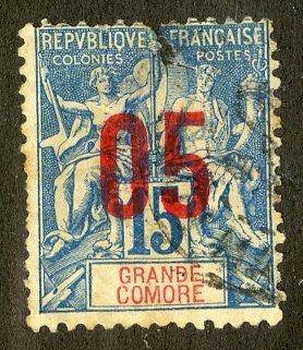 GRANDE COMORE 22 USED BIN $1.00 MARITIME