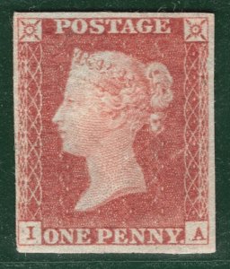 GB QV 1841 PENNY RED SG.8 1d Red-Brown Plate 51 (IA) Mint XLMM Cat £600+ BRRED34