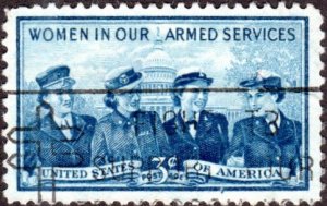 United States 1013 - Used - 3c Women in Military (1952) +