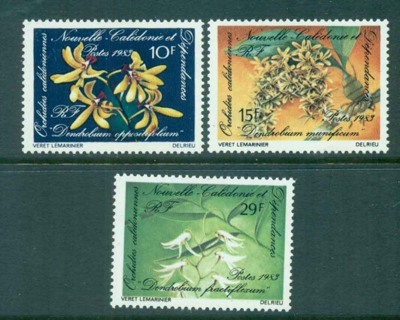 New Caledonia 1983 Orchids MLH Lot49662