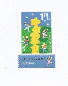 LITHUANIA - 2000 - Europa - Perf Single Stamp - M L H