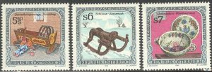 Austria 1994, Folklore 3v, MNH