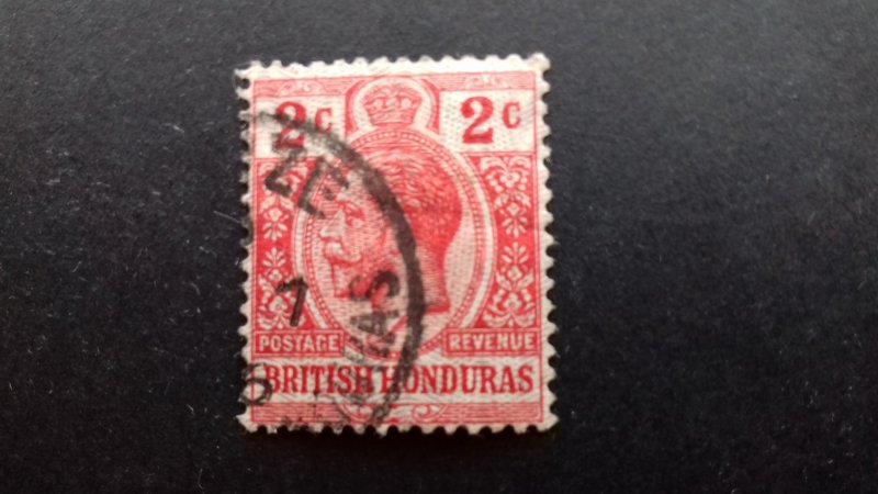 British Honduras 1913 -1917 Definitive Issue: King George V  Used