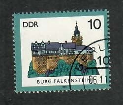 German Democratic Republic; Scott 2447; 1964;  Precanceled; NH; Castles