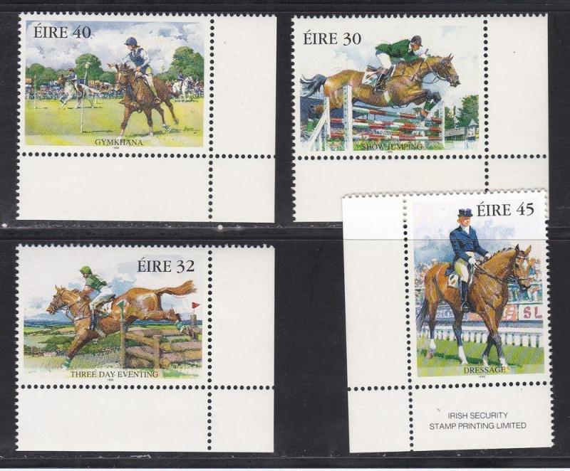Ireland # 1116-1119, Equestrian Sports, NH, Half Cat