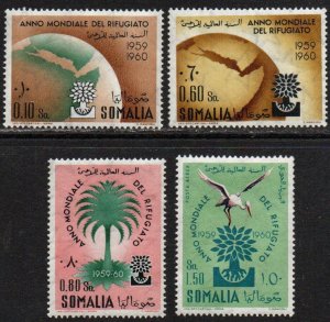 Somalia Sc #239-241, C67 Mint Hinged