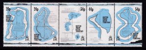 British Indian Ocean Territory 147 Maps MNH VF