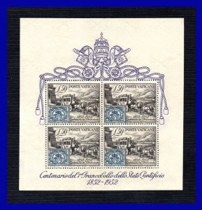 1952 - Vaticano - Scott n HB 155a - MNH - V. catalogo 150 € - VA- 188 - 02