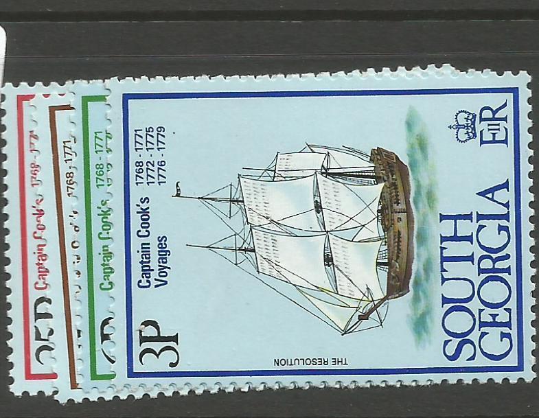 South Georgia Boats SC 62-5 MNH (3cgy)