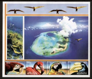 Micronesia 2003 - Birds - Sheet of 4 Stamps - Scott #571 - MNH