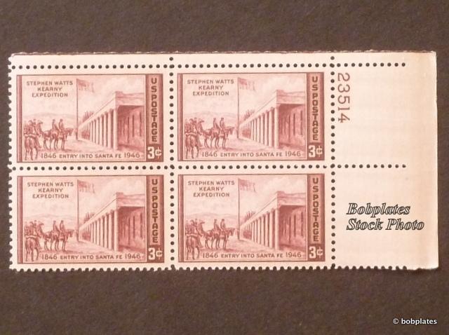 #944 Kearny Upper Left  Plate Block 23513 F-VF NH