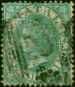 Natal 1867 1s Green SG25 Good Used