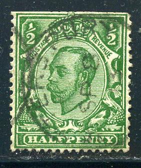 Great Britain - Scott #157 Pair - George V - Die II - Used