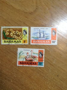 Bahamas  # 320-22  Used