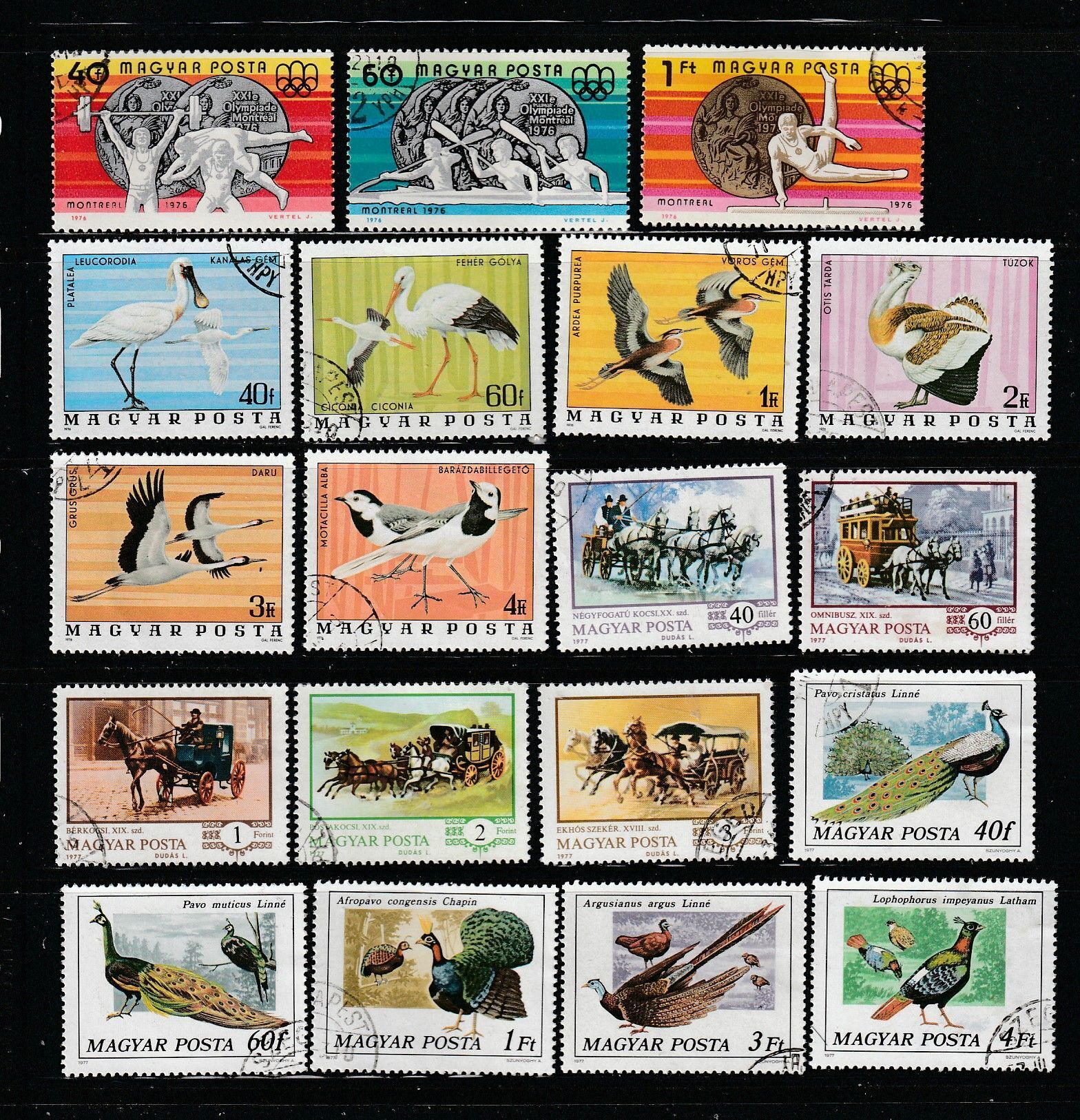 Hungary Collection A 4 Scans All the stamps are in the scans. | Europe ...