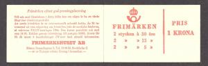 Sweden  Scott  668a   MNH  Booklet
