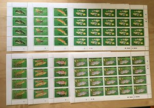 FULL SHEETS Sierra Leone 1991 1355-62 - Fish - Set of Sheets - MNH