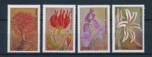 [51240] Zambia 1989 Flora Flowers Blumen MNH