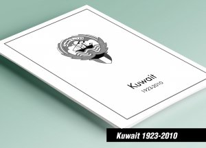 PRINTED KUWAIT 1923-2010 STAMP ALBUM PAGES (189 pages)